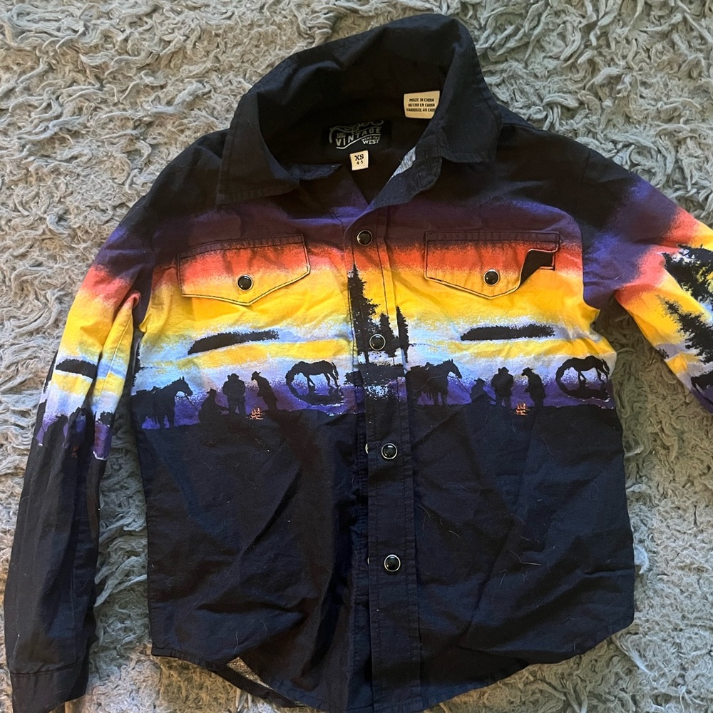 Roper Vintage kids Western shirt